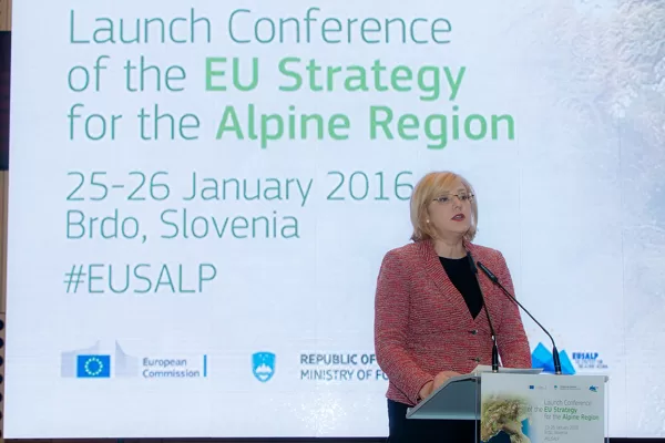 Corina Creţu, European Commissioner for Regional Policy